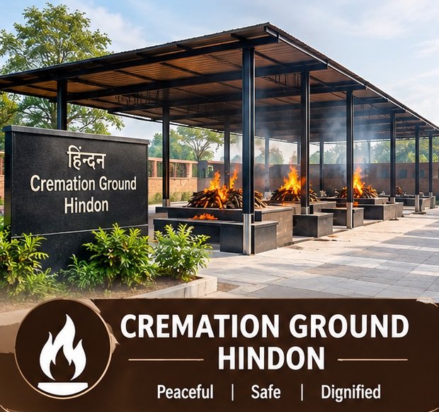 Cremation Ground Hindon — cremation ground booking service